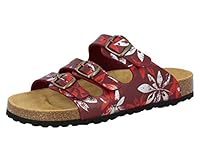 Lico Bioline Leave Damen Hausschuh, Bordeaux, 38 EU