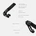 Tilta Xeno Top Handle for Filmmakers & Cameras - Black | Aluminum Alloy and Silicone Build | 1/4″-20 and 3/8″-16 Threads w/Locating Points | Safety Release Pin | Comfortable Handling (Cold Shoe)