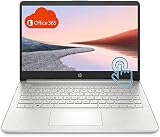 HP Premium Laptop (2021 Latest Model), 14" HD Touchscreen, AMD Athlon Processor, 8GB RAM, 192GB SSD,