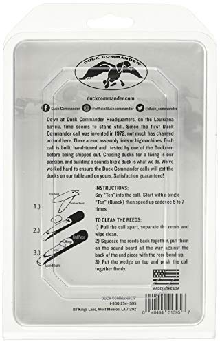 Duck Commander Jase Robertson Pro Series Duck Call, Smoke Acrylic #TOP3