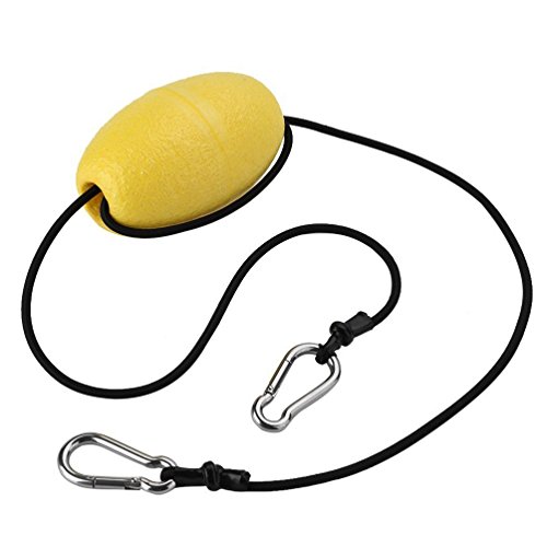 Moocy Drift Anchor Tow Throw Leash Line With Eva Buoy Float & Clip For Grip Kayak Canoe Accessories,Floating Anchor Marker Buoy #TOP4