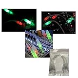 3-pack of LED Patch Cables for 3.5mm mono mini jack sockets, suitable for Eurorack Modular Synthesizer | Illuminate Your Sound; Enhance your Eurorack setup with SSMS LED Patch Cables. Perfect for modular synthesizers, these cables light up in red and...