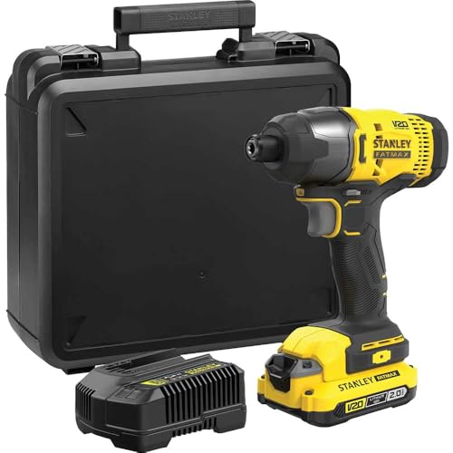 Stanley Fatmax V20 SFMCF800 18v Cordless Impact Driver 1 x 2ah Li-ion