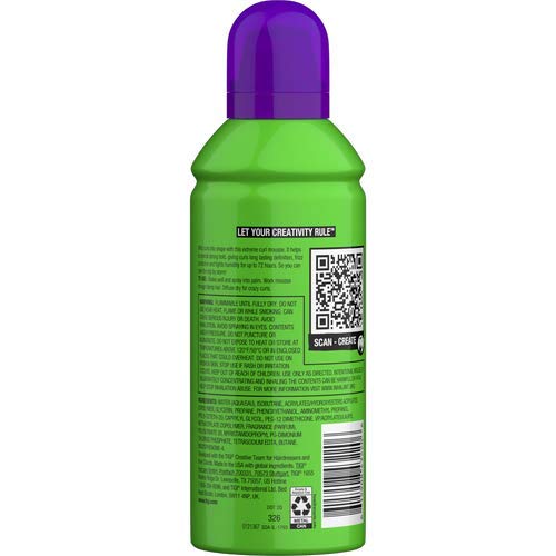 Bed Head by TIGI Foxy CurlsTM Mousse de cabelo cacheado para fixação forte, 238 g (pacote com 2)