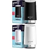 GENIANI Portable Small Cool Mist Humidifiers - USB Desktop Humidifier for Plants, Office, Car, Baby