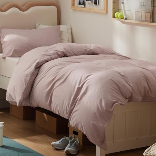 Bedsure Duvet Cover Twin/Twin XL – Mustard Yellow