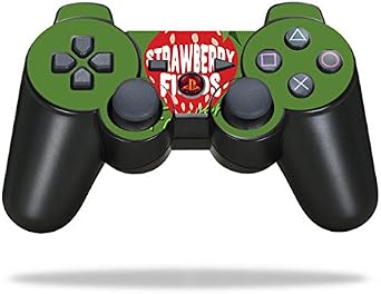 MightySkins Skin Compatible with Sony Playstation 3 PS3 Controller Strawberry Fields Forever | Protective, Durable, and Unique Vinyl wrap Cover | Easy to Apply, Remove | Made in The USA