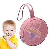 Avantages multiples : rangez et transportez facilement des sucettes, des sucettes, des anneaux de dentition, des écouteurs, des clés USB et d'autres petits accessoires solides dans notre étui de support. Les compartiments faciles d'accès permettent une organisation facile, gardant les choses propres et bien rangées.