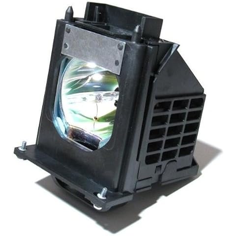 915P061010 - Lamp With Housing For Mitsubishi 915P061010, WD-65733, WD-57733, WD-65734, WD-73733, WD-65833, WD-73833, WD-57734, WD-73734, WD65733, WD-Y657, WD-57833, WD-C657, WD73733, WD65734, WD57733, WD73833, WD73734 TV's Cover