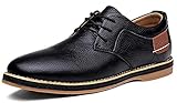 zapatos oxford bicolor hombre Forro de piel suave y transpirable que proporciona un ambiente lujoso para los pies