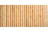 ALFOMBRA PARA BAÑO DE BAMBÚ 59X40X0.7CM