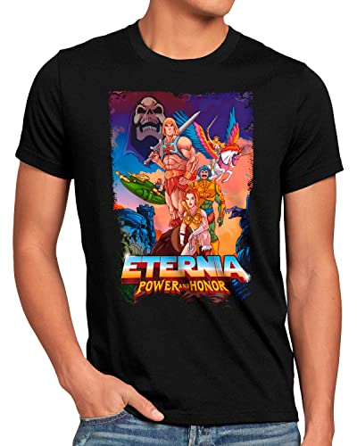 style3 Eternia Legacy Herren T-Shirt he Master Universe man Anime Größe:L
