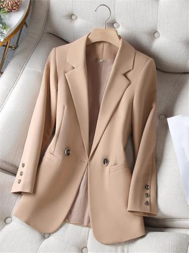 Blazer pour le bureau vêtement chic abricot XL