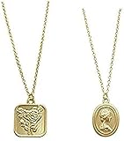 Ligero: apenas puedes sentir el peso del collar, ¡liviano y fácil de llevar! ¡El colgante de corazón muestra noble y hermosa! ¡Añade encanto femenino!