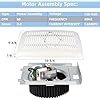 Amazon.com: BKR60 for Broan-NuTone BKR60 Bath Fan Replacement Motor and ...