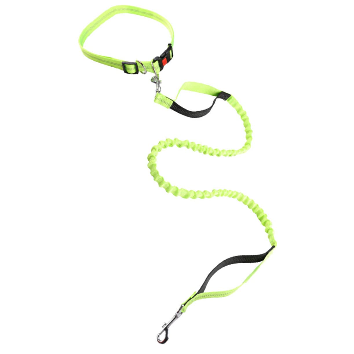 HEMOTON Adjustable Pet Traction Rope for Dogs Retractable Dog Leash with Comfortable Collars for Running and Walking Slip Design