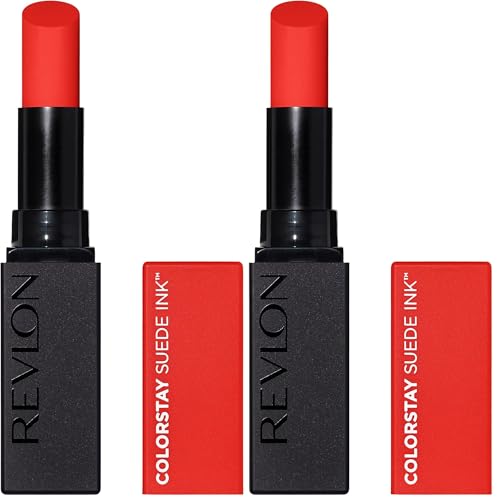 Image of Revlon ColorStay Suede Ink Lipstick, Feed The Flame (Pack of 2)
