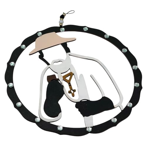 Mandala Orixá Imagem Umbanda Terreiro Pendurar Parede 20cm (Preto Velho)