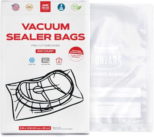 ForJars Vacuum Sealer Bags For Food Storage - Method Sous