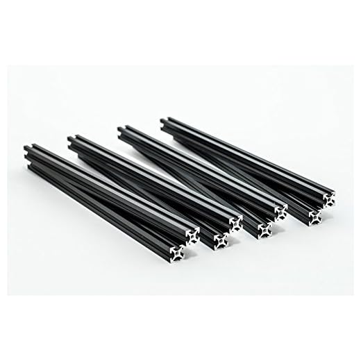 MakerBeam 200mm 10x10mm Aluminium Konstruktionsprofil (8 Stück)