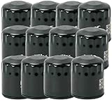Replacement Set of 12 Engine Oil Filters for Chevrolet Buick Cadillac Dodge GMC Isuzu