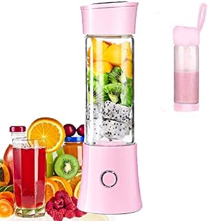 Portable Mini Blender, Juicer Blender Bottle Smoothie Maker with 3D 6 Blades ,USB