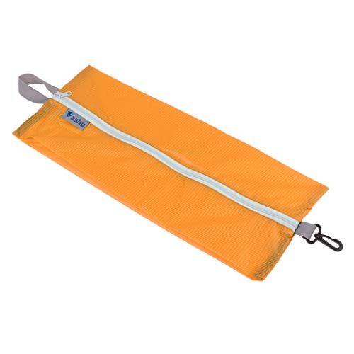 Preisvergleich Produktbild perfeclan Schuhe Gepäckbeutel Wasserdicht Gepäck Organizer Schuhbeutel - Orange