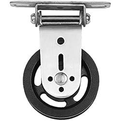 Polea Baja Gym SevnElk 88mm Poleas Gimnasio Nylon,Apto para Paredes y techos, Accesorios de polea de Cable de Gimnasio,para Gimnasio en casa