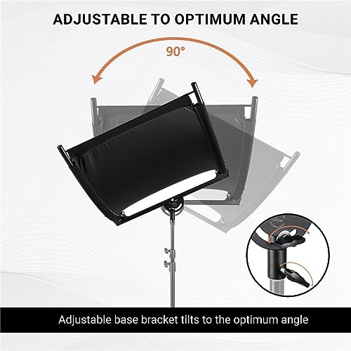 Glow Arclight Ii Curved Light Reflector Kit, A Portable Photography Reflector For Studio, Photo, Video, Portrait With White Light Reflector, Gold Light Reflector, Silver White Reflector And Carry Bag #TOP3
