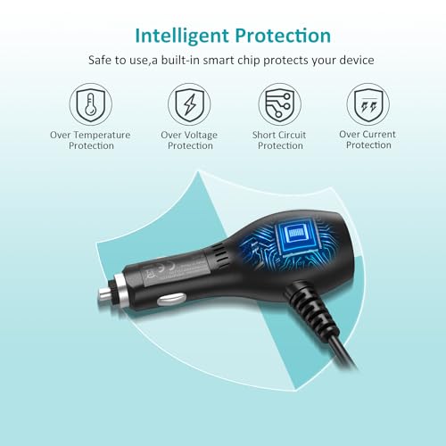 Basicvolt 34W Chargeur Voiture Multi Embout 3V 5V 9V 12V 2A + Prise Port USB 5V 2A, Allume Cigare USB C Adaptateur Universel pour iPhone Samsung Téléphone Tablette Lecteur DVD GPS Caméra LED – vue 6