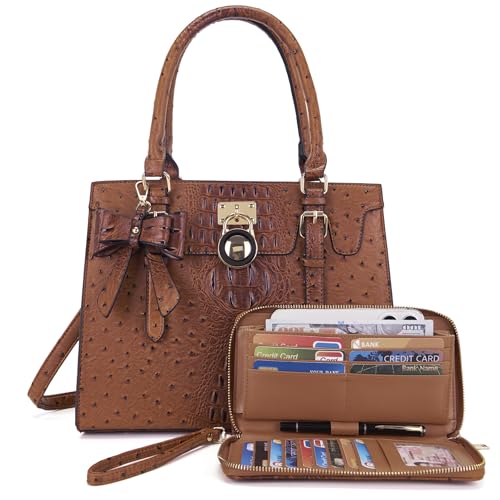 Set de bolsos y cartera para mujer Qiyuer 2 piezas miniatura 6