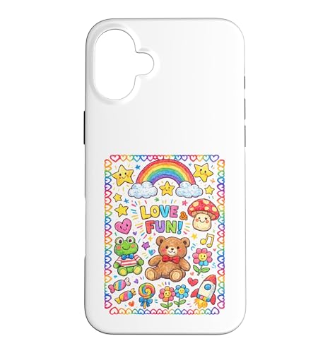 Kidcore ���w - ���̊y���� �X�}�z�P�[�X iPhone 16 Plus �p
