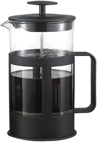 Miniatura 9 de 11.8 fl oz 20.3 fl oz 27.1 fl oz Vidrio de borosilicato libre de óxido de acero inoxidable Prensa Termo de vidrio para bebidas de café (11.8 fl oz)
