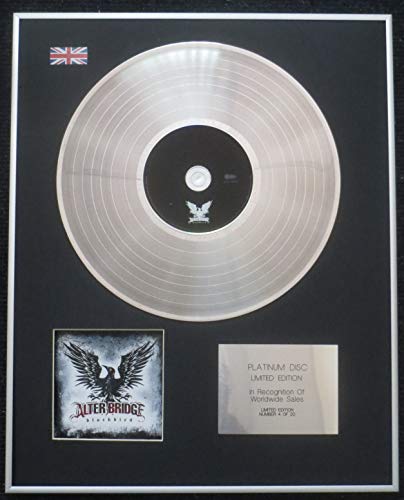 Century Presentations - Alter Bridge - Limited Edition CD Platinum LP Disc - Blackbird