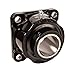 Rexnord PT Select EFB308C Spherical Roller Bearing Flange Block, 3-1/2" Bore, Set Screw Locking Collar, Clearance Seal, Fixed, Type E Dimensions