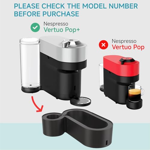 Riser Stand for Nespresso Vertuo Pop+ Lifts for Tall Cups & Mugs Up to 7.48" Fits Stanley Quencher H2.0 (14oz/20oz) & YETI Rambler 20oz Tumblers​ by OKONEX - Image 2