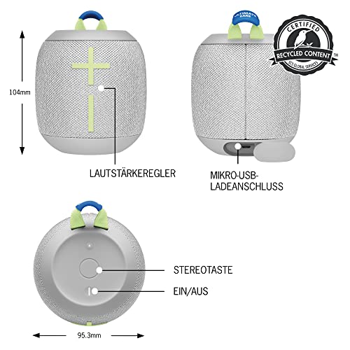 Bluetooth Lautsprecher Ultimate Ears Wonderboom wasserdicht