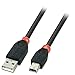 Price comparison product image LINDY 5 m Type A to Mini-B USB 2.0 Cable - Black