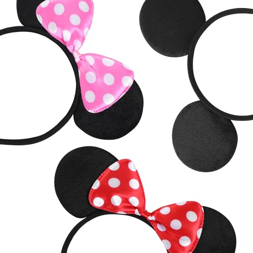 Newtgan GAN103 20 Pcs Mouse Ears Headbands thumb #4