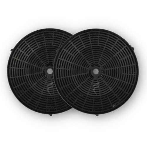Point Filtre® - Elica CFC0038668 - Lot de 2 Filtres à Charbon Actif - Hotte de Cuisine - Type 57, Mod.v400, CFC0038668, CFC0140343, Nyttig FIL 440 - 172mm (FIL42)