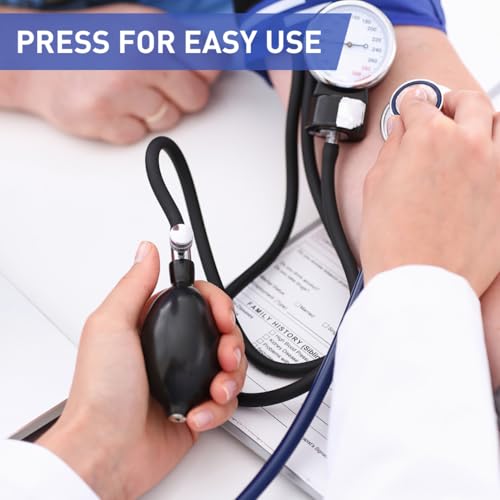 Warmhm Blasebalg Mit Ventil - Kleiner Pumpball Zur Blutdruckmessung - Hochwertige Manuelle Aufblaslampe Für Präzise Blutdruckkontrollen Und Zuverlässige Nutzung