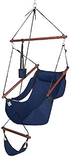 ONCLOUD Upgraded Unique Hammock Sky Chair, Air Deluxe Hanging Swing Seat with Rope
