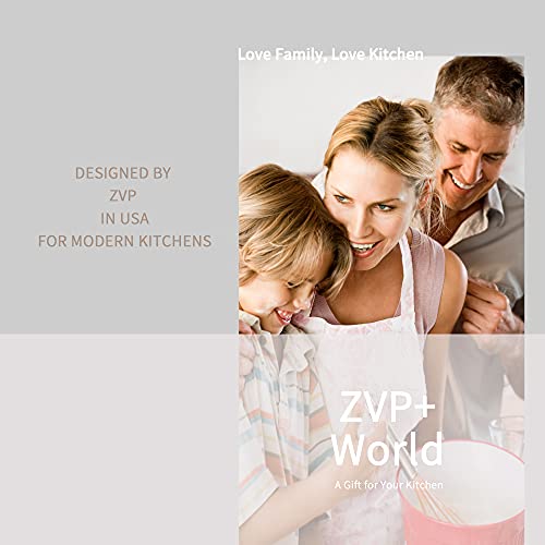 Zvp Flexible Plastic Cutting Board Set Of 5 Gradient Color, Colorful Chopping Boards, Bpa Free Mats, Non-Slip, Dishwasher Safe, 15X12 Inch, Gray Neutral Colors #TOP6