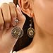 Clearance Items,Your+Orders Handmade Bohemian Brown Ethnic Earrings for Women Vintage Geometric Dangle Earring Trendy Boho Vintage Jewelry Gift Returns+and+refunds+My+Orders