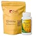 (30 Bags/60 Cups) Upset Stomach Specialty Tea Bags Plus Rachel's Tea Slippery Elm Bark, 400 mg, 100 Capsules