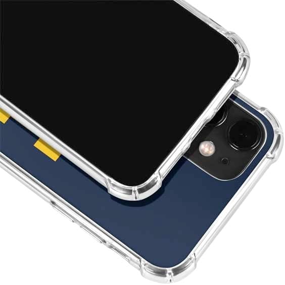 Skinit Clear Phone Case Compatible with iPhone 12 - Officially Licensed University of Michigan M Logo Design