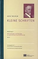 Kleine Schriften / Abhandlungen Und Beitrage Zur Griechischen Inschriftenkunde 3700132263 Book Cover