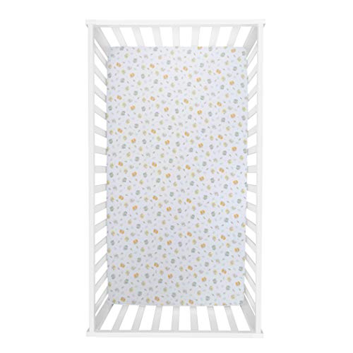Sammy & Lou 2 Pack Microfiber Fitted Crib Sheets, Jungle Pals #TOP4