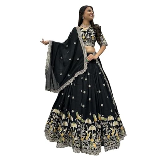 Designer Floral Embroidered Lehenga Choli Set