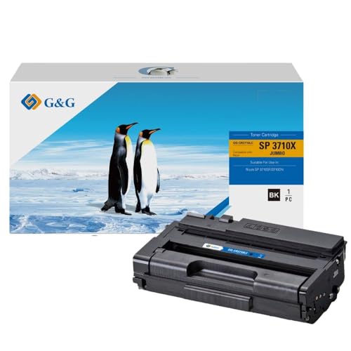 Toner Compatível Ricoh 3710, Sp3710x, Sp710sf, 3710dn, 10k, Gg